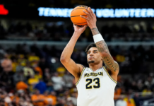 Dominicano Yaxel Lendeborg es seleccionado por los Warriors en el Draft de la NBA