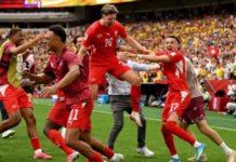 Suiza elimina a Colombia en penales con gol decisivo de Rubén Vargas; ahora va contra Argentina.