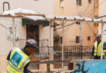 Carolina Mejía impulsa recuperación de aceras para mejorar la movilidad en Guachupita