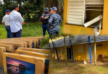 Reportan robo de 35 televisores donados a deportistas de Bayaguana