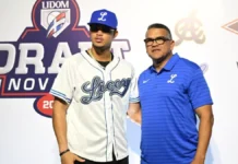 Licey elige a Hayden Álvarez como su primer pick en el Draft LIDOM 2026