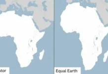 Más justicia cartográfica: La ONU promueve un nuevo mapa mundial para reflejar el tamaño real de África